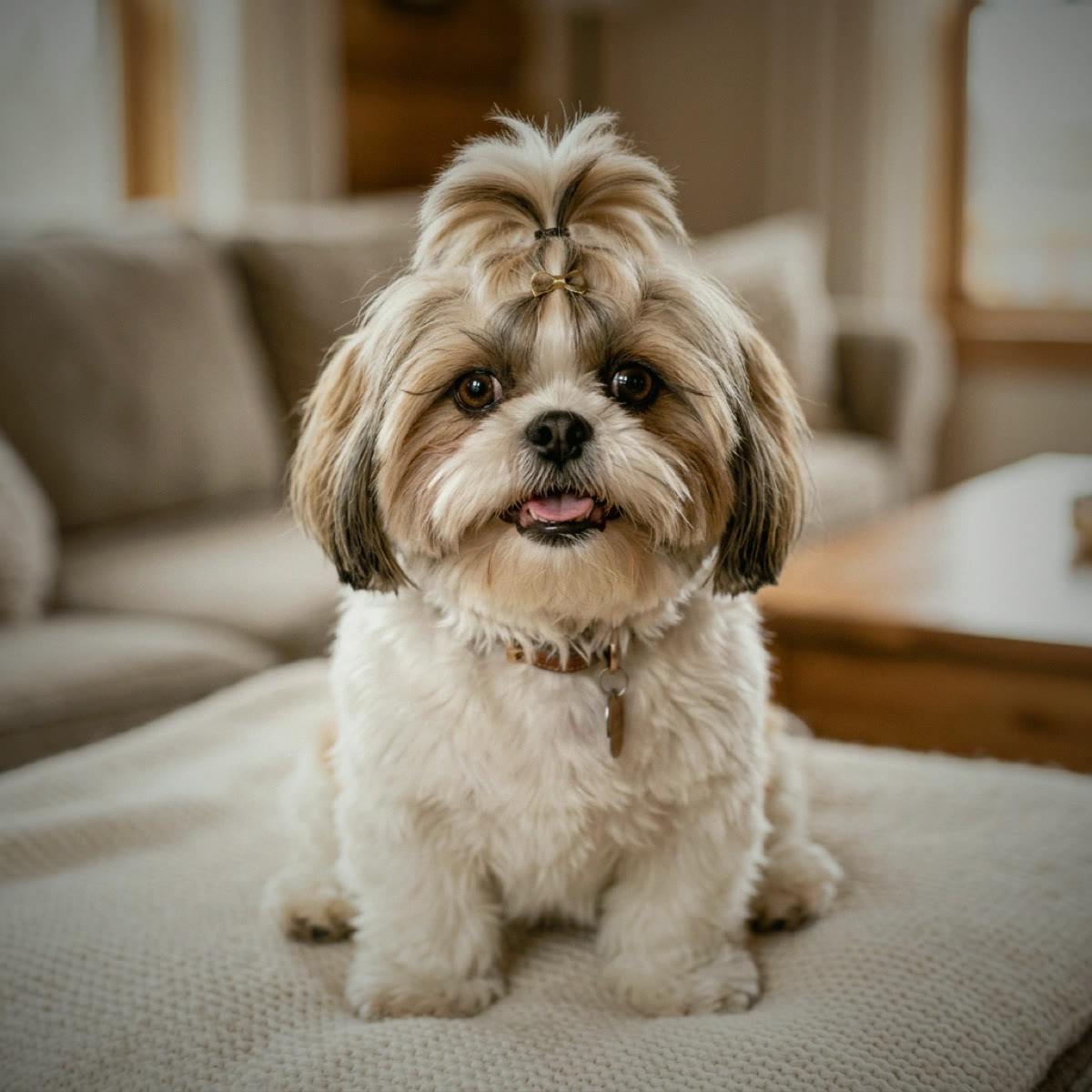 Muffin, a Shih Tzu