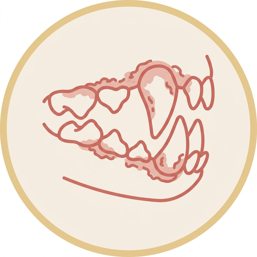 Brown Tartar on Teeth